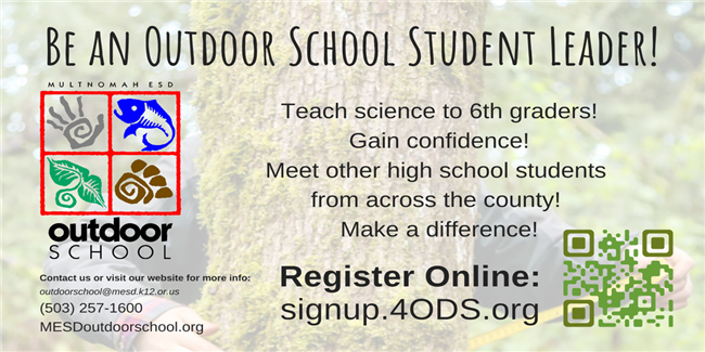 Registration for Outdoor School is now open. You can visit signup.4ods.org to get registered today!